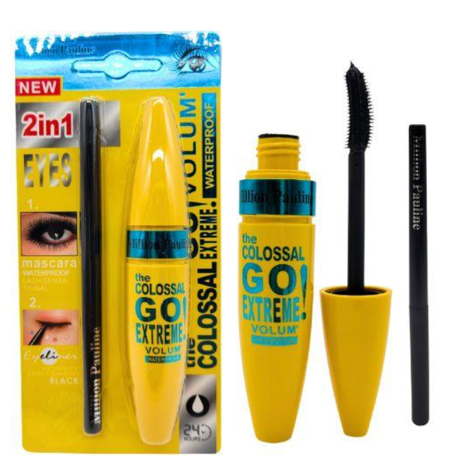 Pestañina + Delineador Million Pauline